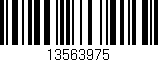 Código de barras (EAN, GTIN, SKU, ISBN): '13563975'