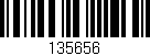 Código de barras (EAN, GTIN, SKU, ISBN): '135656'