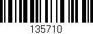 Código de barras (EAN, GTIN, SKU, ISBN): '135710'