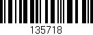 Código de barras (EAN, GTIN, SKU, ISBN): '135718'