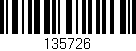 Código de barras (EAN, GTIN, SKU, ISBN): '135726'