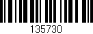 Código de barras (EAN, GTIN, SKU, ISBN): '135730'