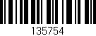 Código de barras (EAN, GTIN, SKU, ISBN): '135754'