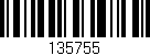 Código de barras (EAN, GTIN, SKU, ISBN): '135755'