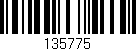 Código de barras (EAN, GTIN, SKU, ISBN): '135775'