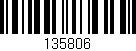 Código de barras (EAN, GTIN, SKU, ISBN): '135806'