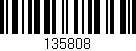 Código de barras (EAN, GTIN, SKU, ISBN): '135808'