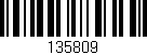Código de barras (EAN, GTIN, SKU, ISBN): '135809'