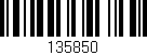 Código de barras (EAN, GTIN, SKU, ISBN): '135850'