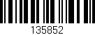 Código de barras (EAN, GTIN, SKU, ISBN): '135852'