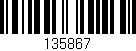 Código de barras (EAN, GTIN, SKU, ISBN): '135867'