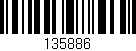 Código de barras (EAN, GTIN, SKU, ISBN): '135886'