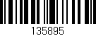 Código de barras (EAN, GTIN, SKU, ISBN): '135895'