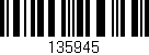 Código de barras (EAN, GTIN, SKU, ISBN): '135945'