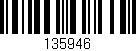 Código de barras (EAN, GTIN, SKU, ISBN): '135946'