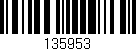 Código de barras (EAN, GTIN, SKU, ISBN): '135953'