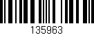 Código de barras (EAN, GTIN, SKU, ISBN): '135963'