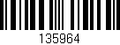 Código de barras (EAN, GTIN, SKU, ISBN): '135964'