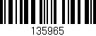 Código de barras (EAN, GTIN, SKU, ISBN): '135965'