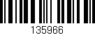 Código de barras (EAN, GTIN, SKU, ISBN): '135966'