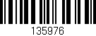 Código de barras (EAN, GTIN, SKU, ISBN): '135976'