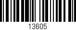 Código de barras (EAN, GTIN, SKU, ISBN): '13605'