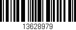 Código de barras (EAN, GTIN, SKU, ISBN): '13628979'