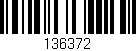 Código de barras (EAN, GTIN, SKU, ISBN): '136372'