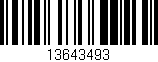 Código de barras (EAN, GTIN, SKU, ISBN): '13643493'