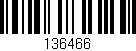 Código de barras (EAN, GTIN, SKU, ISBN): '136466'