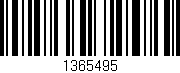 Código de barras (EAN, GTIN, SKU, ISBN): '1365495'