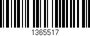 Código de barras (EAN, GTIN, SKU, ISBN): '1365517'
