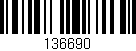 Código de barras (EAN, GTIN, SKU, ISBN): '136690'