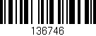 Código de barras (EAN, GTIN, SKU, ISBN): '136746'