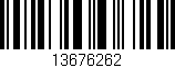 Código de barras (EAN, GTIN, SKU, ISBN): '13676262'