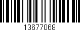 Código de barras (EAN, GTIN, SKU, ISBN): '13677068'