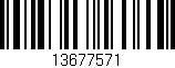 Código de barras (EAN, GTIN, SKU, ISBN): '13677571'