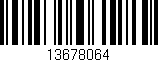 Código de barras (EAN, GTIN, SKU, ISBN): '13678064'