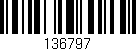 Código de barras (EAN, GTIN, SKU, ISBN): '136797'