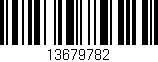 Código de barras (EAN, GTIN, SKU, ISBN): '13679782'