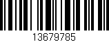 Código de barras (EAN, GTIN, SKU, ISBN): '13679785'