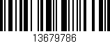 Código de barras (EAN, GTIN, SKU, ISBN): '13679786'