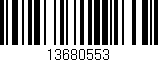 Código de barras (EAN, GTIN, SKU, ISBN): '13680553'