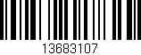 Código de barras (EAN, GTIN, SKU, ISBN): '13683107'