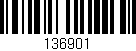 Código de barras (EAN, GTIN, SKU, ISBN): '136901'