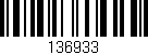 Código de barras (EAN, GTIN, SKU, ISBN): '136933'