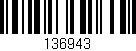 Código de barras (EAN, GTIN, SKU, ISBN): '136943'