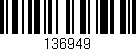 Código de barras (EAN, GTIN, SKU, ISBN): '136949'