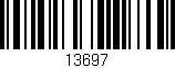 Código de barras (EAN, GTIN, SKU, ISBN): '13697'