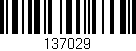 Código de barras (EAN, GTIN, SKU, ISBN): '137029'